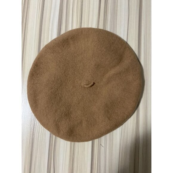 Parkhurst 100% Wool Beret Camel Color - Picture 3 of 7